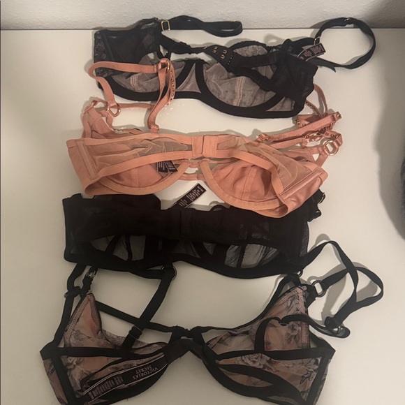 VS VICTORIAS SECRET bra bralette lingerie bundle 32c/34c/34b - Picture 6 of 6